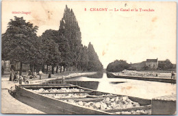 71 CHAGNY - Le Canal Et La Tranche  - Chagny