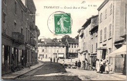 71 TRAMAYES - La Grande Rue Et Place  - Autres & Non Classés
