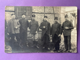 Carte-photo   Groupe De Militaires (36eme?)   Beau Plan   Carte Envoyée à Martragny (Calvados)     Bon état - Regimente