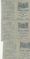 Lot 3 Programmes Trianon Lyrique / Opéra-Opérette, Paris - Programs