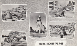 CPSMGF (62) MERLIMONT  PLAGE Multi Vues - Other & Unclassified