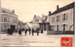 45 BRIARRES SUR ESSONNES - La Rue De L'eglise  - Sonstige & Ohne Zuordnung