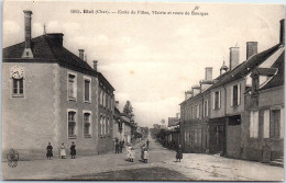 18 BLET - Ecole De Filles, Mairie Et Route De Bourges  - Altri & Non Classificati