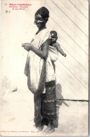 MAROC - CASABLANCA - Madame Senegal Et Son Petit  - Casablanca