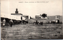 MAROC - RABAT - Route Conduisant Au Palais Du Sultan  - Rabat