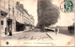 37 CHINON - Le Quai De Jeanne D'arc. - Other & Unclassified