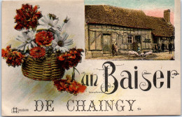 45 CHAINGY - Un Baiser, Carte Souvenir  - Otros & Sin Clasificación