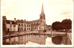 45 CHAINGY - L'eglise Et La Mairie.  - Otros & Sin Clasificación