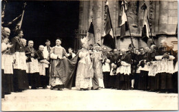 45 ORLEANS - CARTE PHOTO - Fete De J D'arc, Sortie De La Cathedrale - Orleans