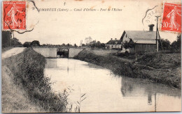 45 COMBREUX - Canal D'orleans, Pont De L'ecluse. - Otros & Sin Clasificación