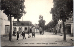 27 EVREUX - Carrefour Des 4 Chemins.  - Evreux