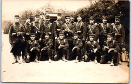 58 COSNE SUR LOIRE - Une Section De Militaire Mai 1914 CARTE PHOTO  - Cosne Cours Sur Loire