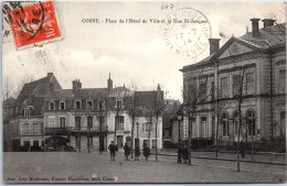 58 COSNE - Place De L'hotel De Ville, Rue Saint Jacques.  - Cosne Cours Sur Loire