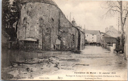 77 MORET - Crue De 1910, Faubourg Du Pont  - Moret Sur Loing