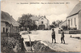 68 DIEFFMATTEN - Place De La Mairie Et Fontaine Centrale  - Sonstige & Ohne Zuordnung