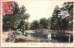 33 BORDEAUX -- Le Jardin Public (carte Couleurs)  - Bordeaux