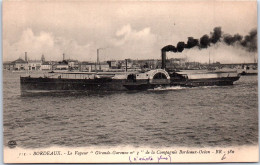 33 BORDEAUX -- Le Bateau Vapeur GIRONDE GARONNE. - Bordeaux