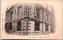 33 BORDEAUX -- Angle De L'ecole Superieure De Jeunes Filles  - Bordeaux