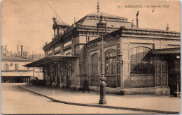 33 BORDEAUX -- Angle De La Gare De L'etat  - Bordeaux