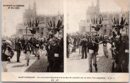 78 SAINT GERMAIN - Marche De L'armee 1904 - Controleur Appliquant Le Timbre - St. Germain En Laye