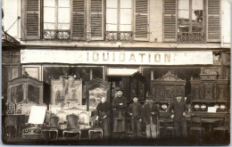 75011 PARIS - CARTE PHOTO - Magasin De Meuble 48 Fbg Du Temple  - Distretto: 11