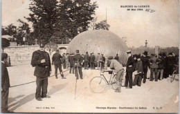 75 PARIS - Marche De L'armee 1904 - Gonflement Du Ballon Aux Champs - Sonstige & Ohne Zuordnung