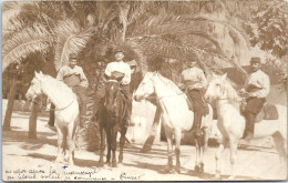 ALGERIE - ALGER - CARTE PHOTO - Groupe De Cavaliers 1910 - Alger