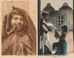 Algérie - Scènes Et Types - Lot De 4 CPA - Scenes