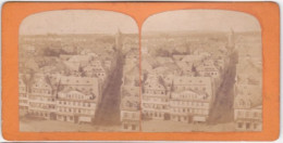 P-24-Bi-GF-07 : VUES STEREOSCOPIQUES 9 CM X 18 CM. FRANCFORT. VILLE DE HESSE. ALLEMAGNE - Stereo-Photographie