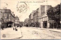 78 CHATOU - Vue De La Rue De Saint Germain  - Chatou
