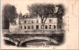 41 LA FERTE SAINT CYR - Vue Du Pont Et En Arriere Plan Le CHATEAU - Autres & Non Classés