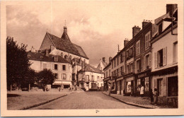 28 EPERNON - Place Aristide Briand Et L'eglise Saint Pierre - Sonstige & Ohne Zuordnung