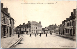 28 CHATEAUNEUF EN THYMERAIS - Vue D'ensemble De La Place Saint Clair  - Châteauneuf