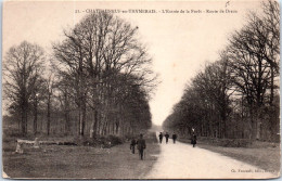 28 CHATEAUNEUF EN THYMERAIS - L'entree De La Foret Par La Route De Dreux  - Châteauneuf