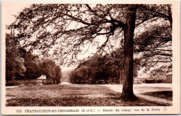 28 CHATEAUNEUF EN THYMERAIS - L'entree Du Village, Vue De La Foret  - Châteauneuf