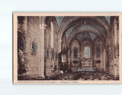 SAINT MARTIAL DE NABIRAT : Intérieur De L'Eglise - état - Altri & Non Classificati