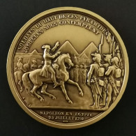 MEDAILLE NAPOLEON EN EGYPTE  COLLECTION IMPERIALE / 42mm 49.5g - Other & Unclassified