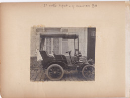 VOITURE FOUILLARON MOTEUR DE DION BOUTON 10 HP 1901/02 - Auto's