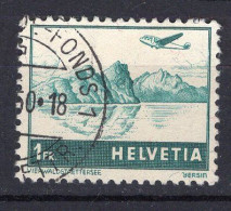 T3898 - SUISSE SWITZERLAND AERIENNE Yv N°32 - Used Stamps