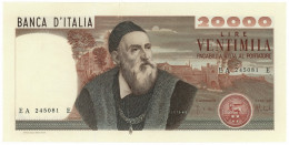 20000 LIRE BANCA D'ITALIA TIZIANO 21/02/1975 SPL - Autres & Non Classés