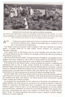 1926 - Document - Récolte De L'alfa Sur Les Hauts Plateaux Algériens - Unclassified