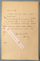 ● Léon SAY Lot De 2 Lettres Autographe à Jean Jacques WEISS écrivain - Ancien Président SENAT économiste L.A.S 1868 - Politiques & Militaires