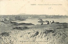 64 - Biarritz - Panorama De Biarritz Pris Du Plateau Du Phare - Animée - CPA - Voir Scans Recto-Verso - Biarritz