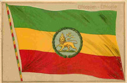 Ethiopie - Drapeau De L'Ethiopie - CPA - Voir Scans Recto-Verso - Ethiopie