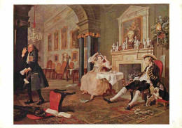 Art - Peinture - William Hogarth - Marriage à La Mode - Shortly After The Marriage - CPM - Voir Scans Recto-Verso - Pittura & Quadri