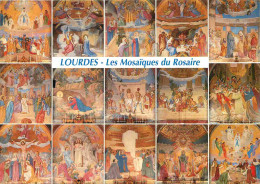 Art - Mosaique Religieuse - Lourdes - Les Mosaiques Du Rosaire - Multivues - CPM - Voir Scans Recto-Verso - Tableaux, Vitraux Et Statues