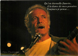 Musique - Georges Brassens - Carte Neuve - CPM - Voir Scans Recto-Verso - Music And Musicians