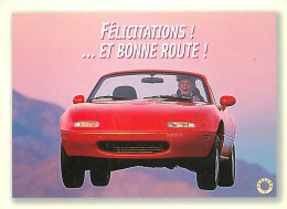 Automobiles - Mazda Rouge - Carte Neuve - CPM - Voir Scans Recto-Verso - Voitures De Tourisme