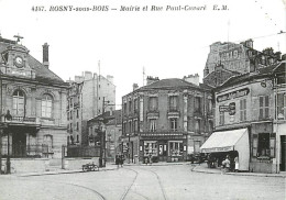 93 - Rosny Sous Bois - Reproduction De CPA - Mairie Et Rue Paul-Cavaré - Carte Publicitaire LB Immobilier - CPM - Voir S - Rosny Sous Bois