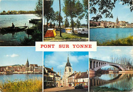 89 - Pont Sur Yonne - Multivues - Automobiles - Camping - CPM - Voir Scans Recto-Verso - Pont Sur Yonne